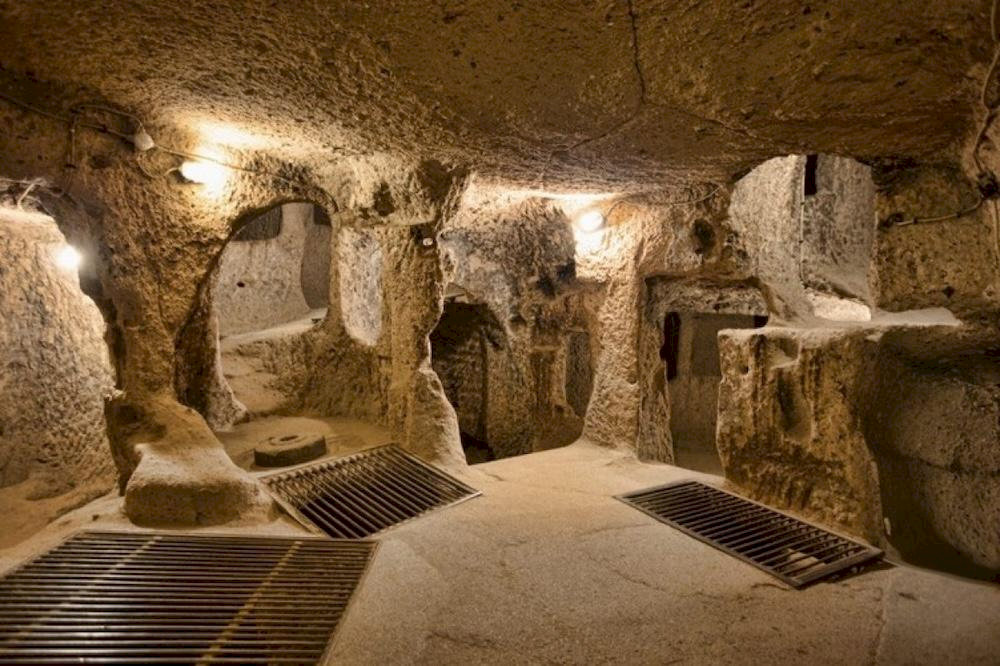 The Cu Chi Tunnels were built as underground shelters